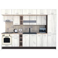 Bucatarie BIGMAR 310 A Wenge / Decor K001